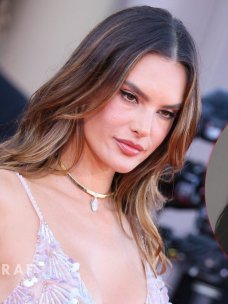 Алессандра Амбросио и ее дочь Аня