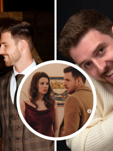 Павел Текучев и актрисы сериала "Мелкий птенец"