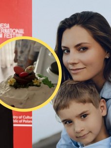 Антонина Хижняк с сыном