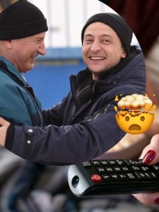 Владимир Зеленский играл в "Слуге народа"