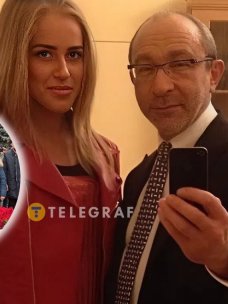 Геннадий Кернес и Анастасия Журавлева