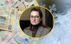 Юлия Свириденко, деньги, зима