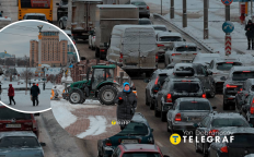 Киев после снегопада 16 февраля