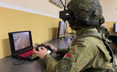 Обучение по управлению дронами в белорусской армии