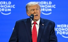 Дональд Трамп в Давосе