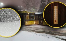 Транспорт во время морозов