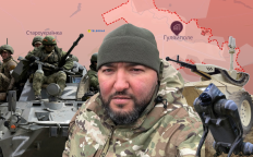 Командир роты НРК Сергей Волков