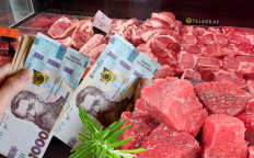 Мясо в супермаркете