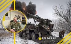 Николай Волохов и украинские бойцы