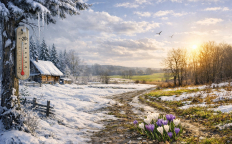 Погода зимой