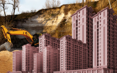 На Батыевой горе могли вырасти многоэтажки. Фото Коллаж "Телеграфа"