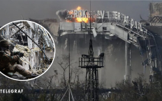 Разрушенный Донецкий аэропорт