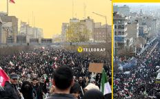 Протестующие на улицах Ирана