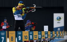 Биатлон на Олимпиаде в Италии