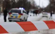 Полиция работает на месте