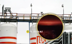 Зарево со стороны НПЗ