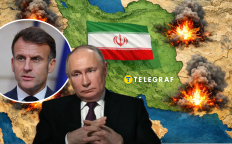 Эммануэль Макрон и Владимир Путин