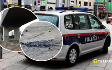 Место убийства Кузьмина, полиция Вены