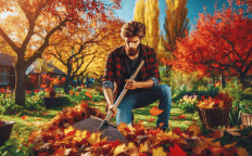 Компост и перегной из опавших листьев - очень полезное удобрение