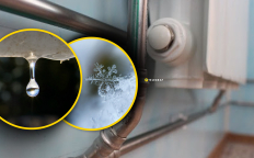 Трубы отопления зимой