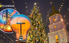 Отключение света и елка на Софиевской площади