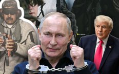 Владимир Путин в наручниках