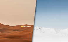 Снег в пустыне