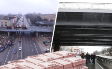 Путепровод отремонтировали, развязка в процессе. Фото Коллаж "Телеграфа"