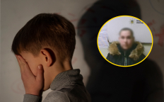 Мальчик, женщина издевающаяся над сыном