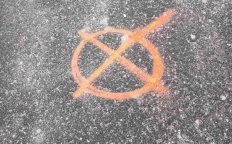 Метки оккупантов