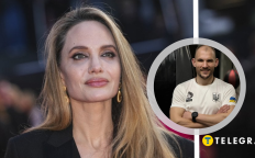 Анджелина Джоли и Дмитрий Пищиков