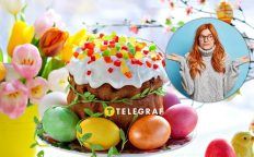 Паска на столе