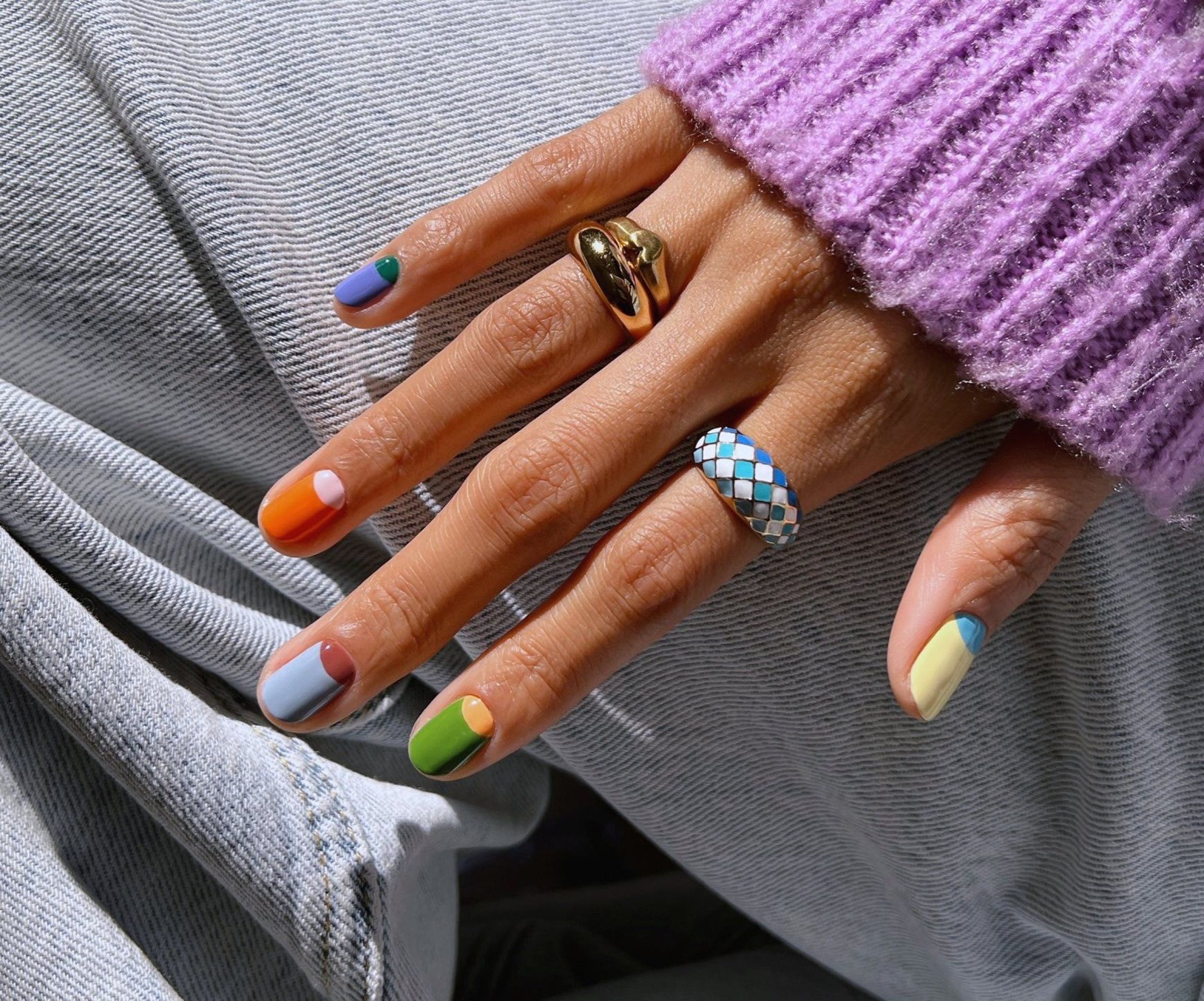 Модный маникюр на осень ( фото): тенденции, новинки, цвета, идеи осеннего дизайна ногтей