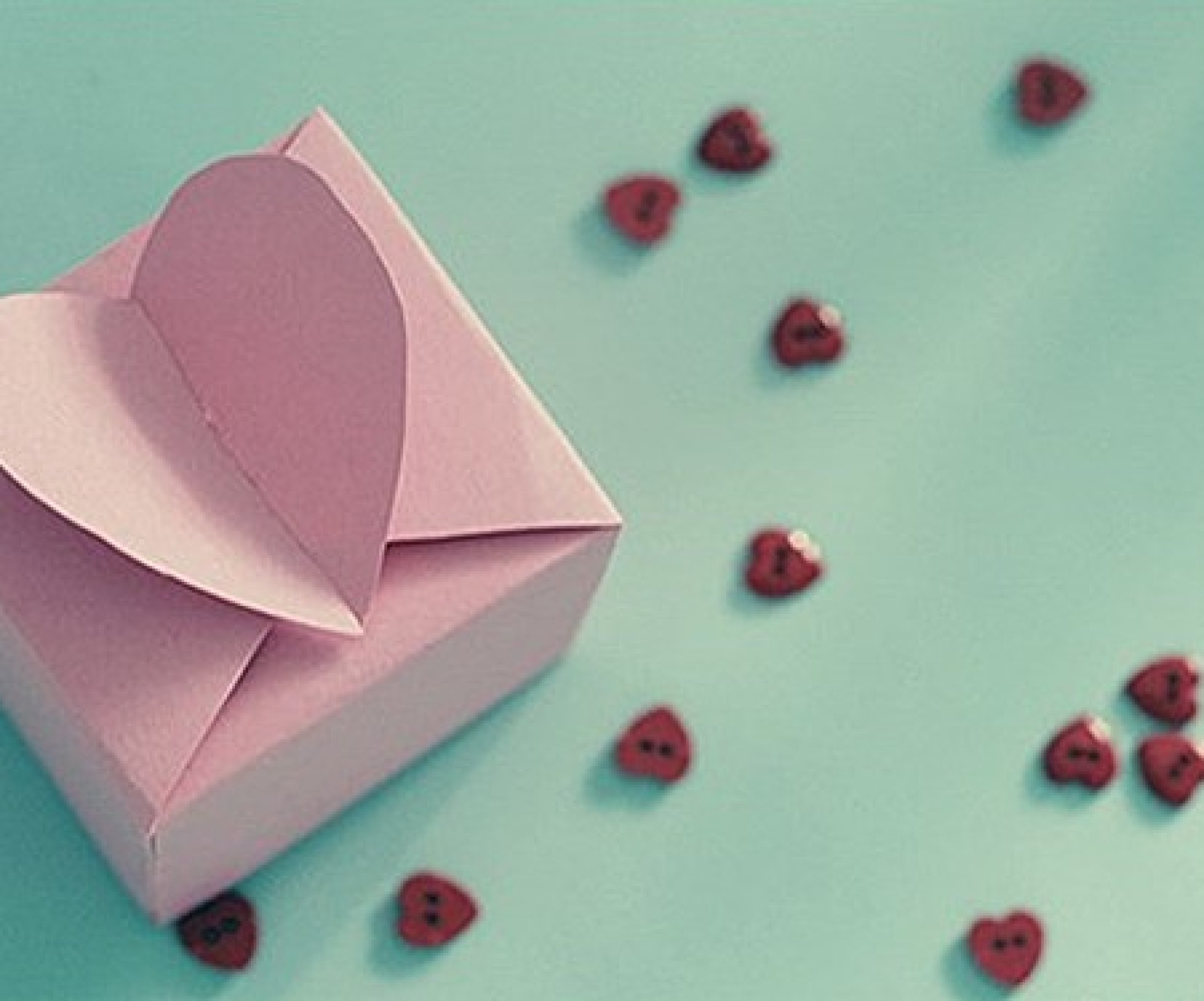 Как сделать из бумаги коробочку сердечко