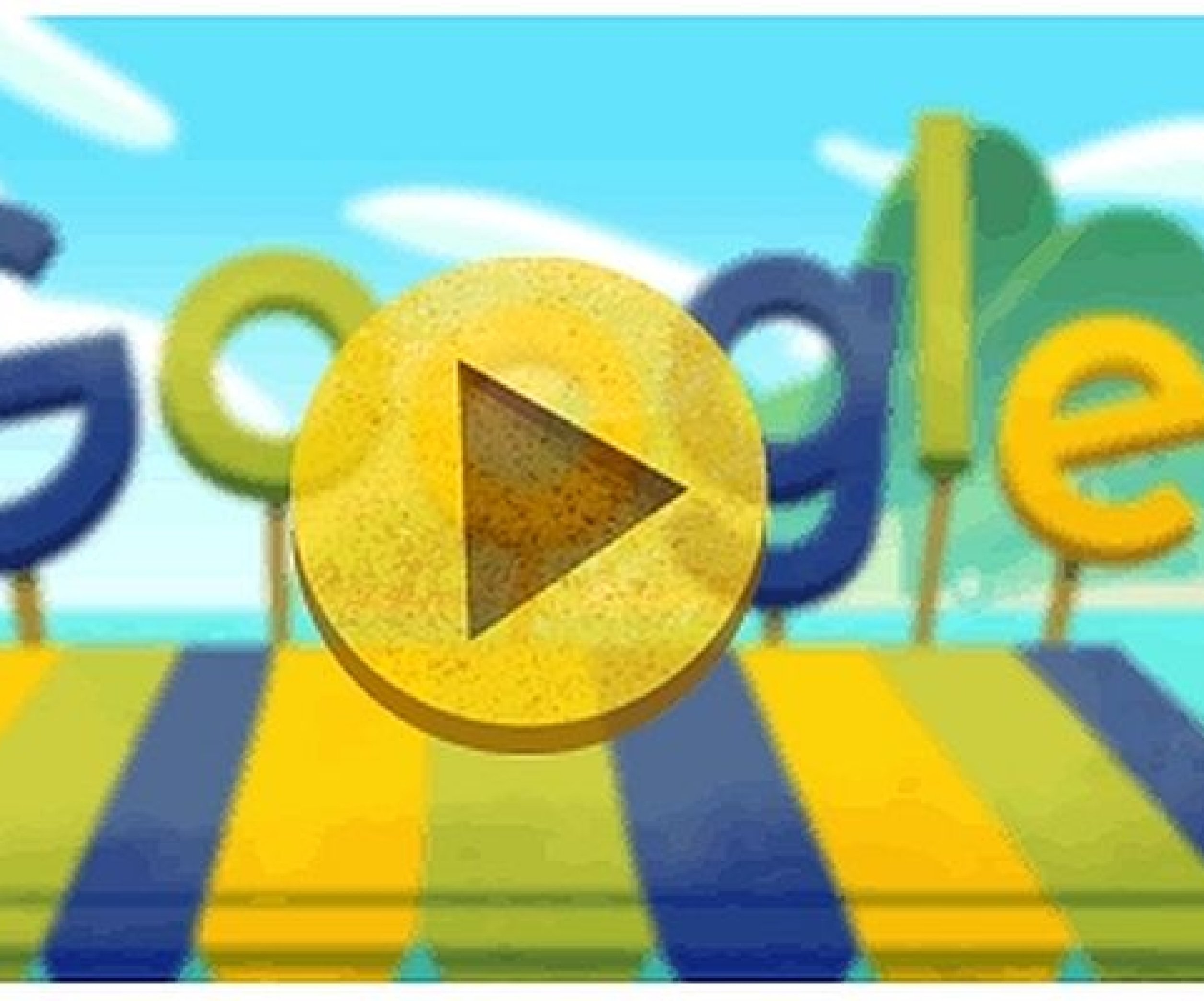 Google празднует начало Олимпийских игр с Doodle Fruit Games - Телеграф