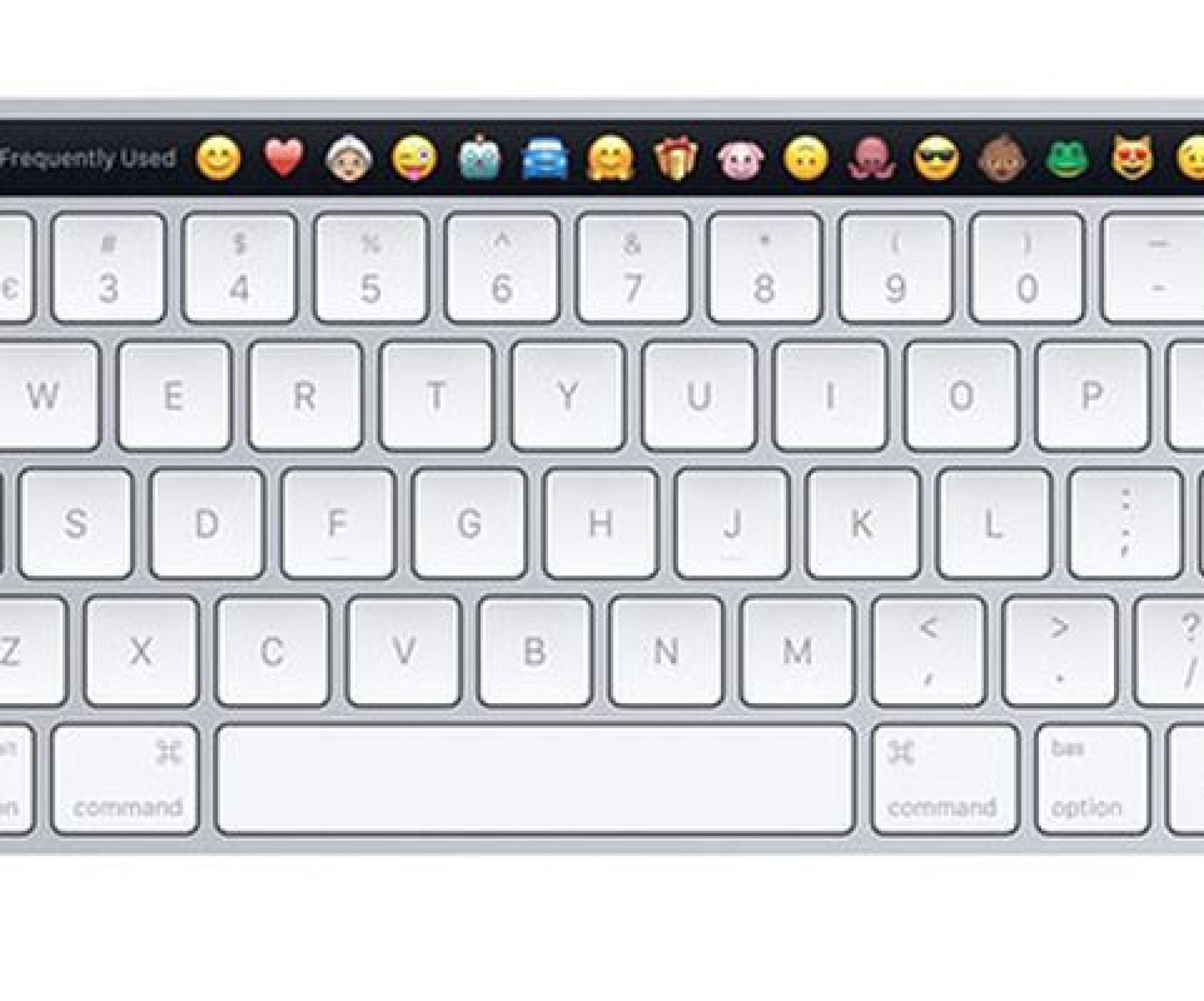 Представлен концепт клавиатуры Apple Magic Keyboard с панелью Touch Bar -  Телеграф