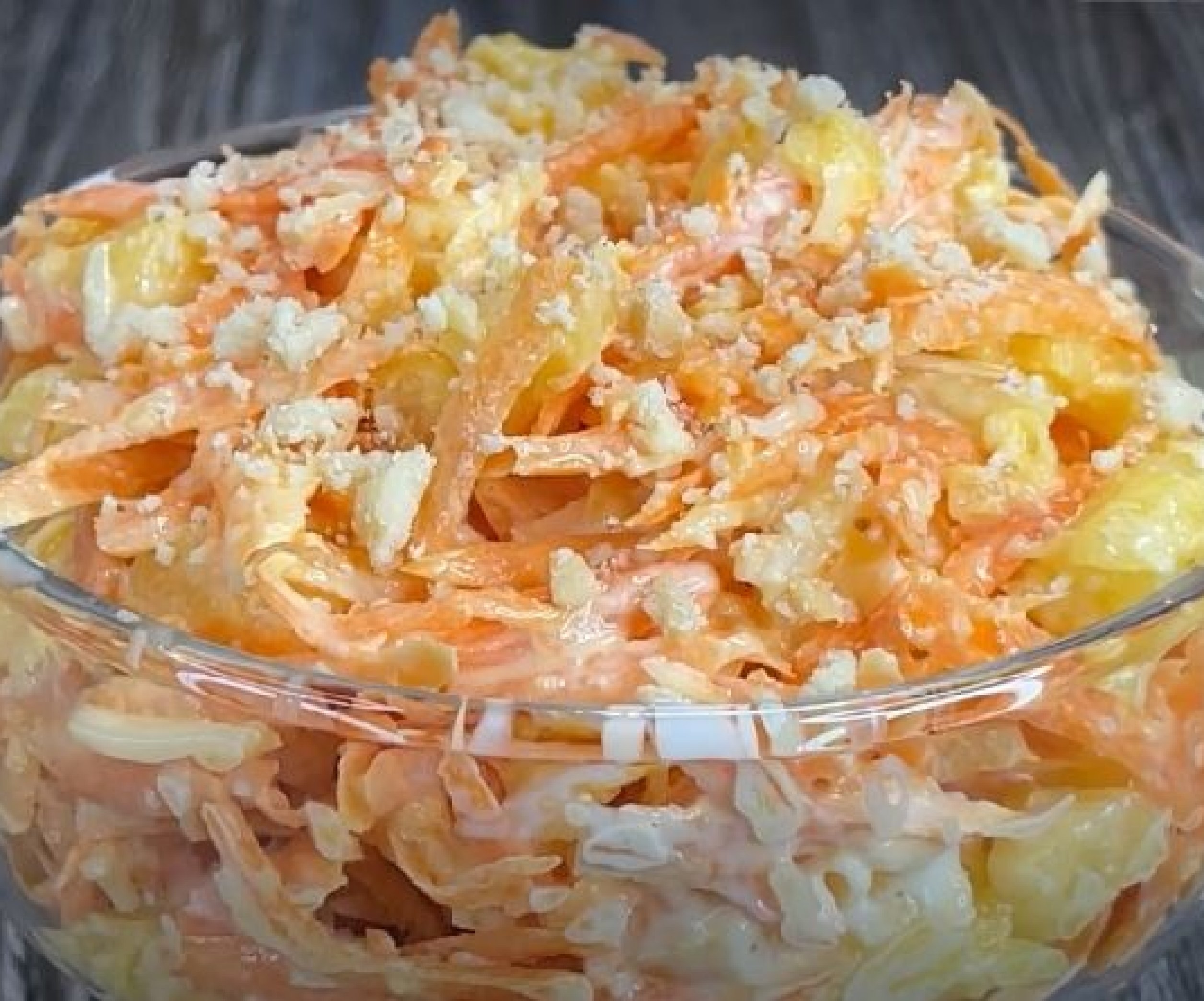 Легкий салат с морковью, яйцом и сыром – пошаговый рецепт приготовления с фото