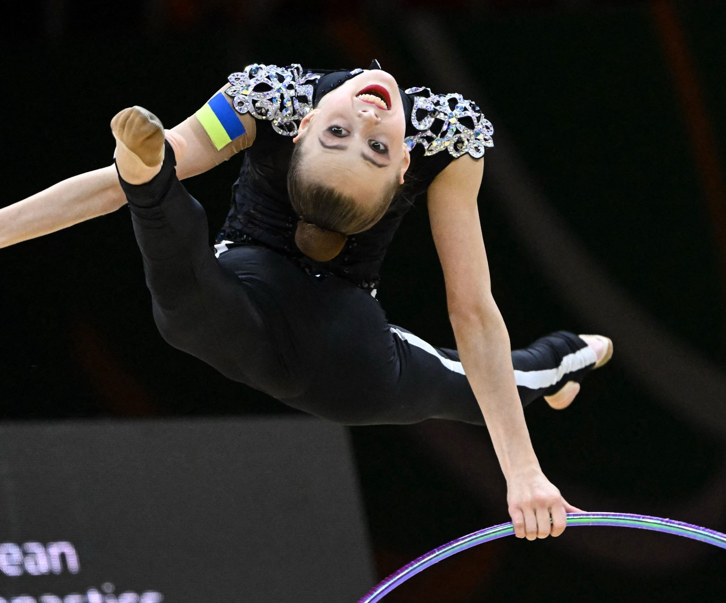 Таисия Онофрийчук выиграла бронзу на чемпионате Европы по художественной  гимнастике, видео - Телеграф