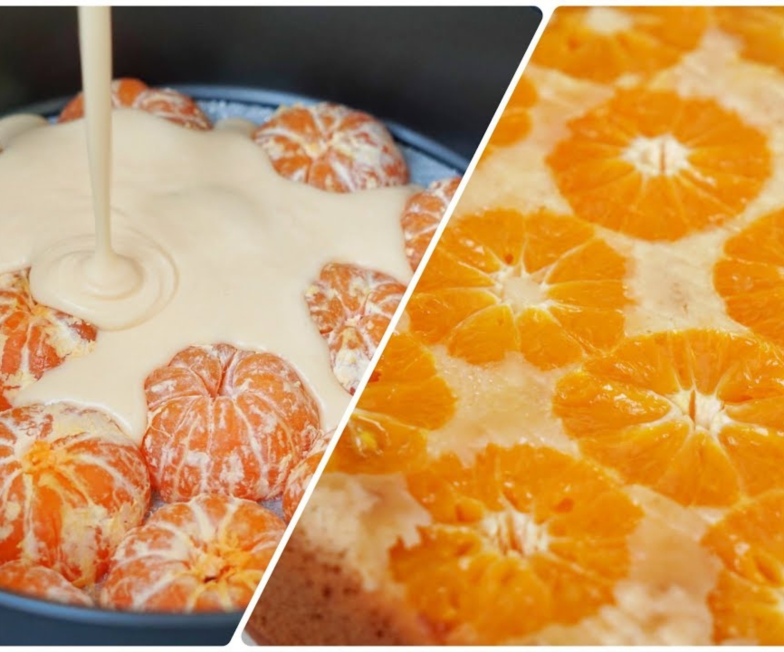 Пирог с мандаринами в духовке – 10 рецептов с фото пошагово