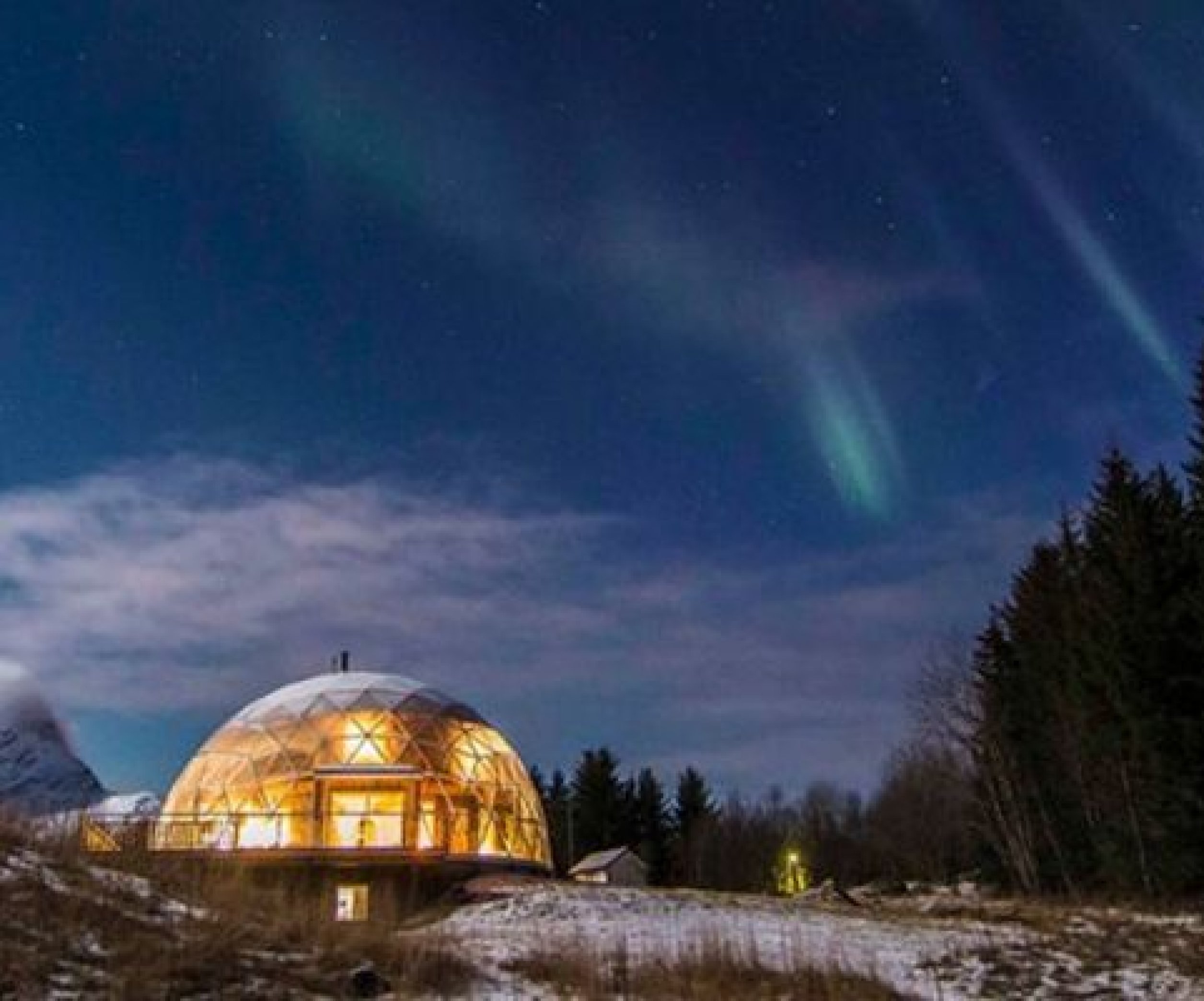 Удивительная жизнь в геодезическом куполе на севере Норвегии (Фото) -  Телеграф