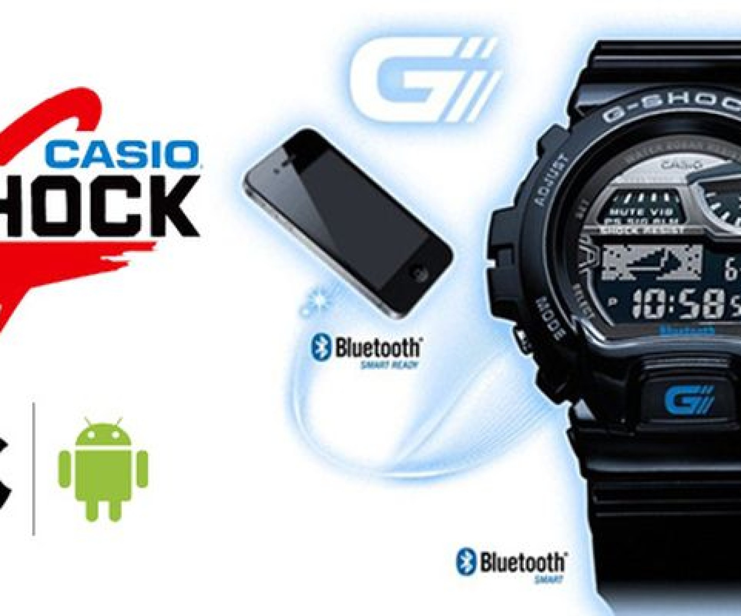 Casio G-Shock поддерживают Android и iOS (Видео) - Телеграф