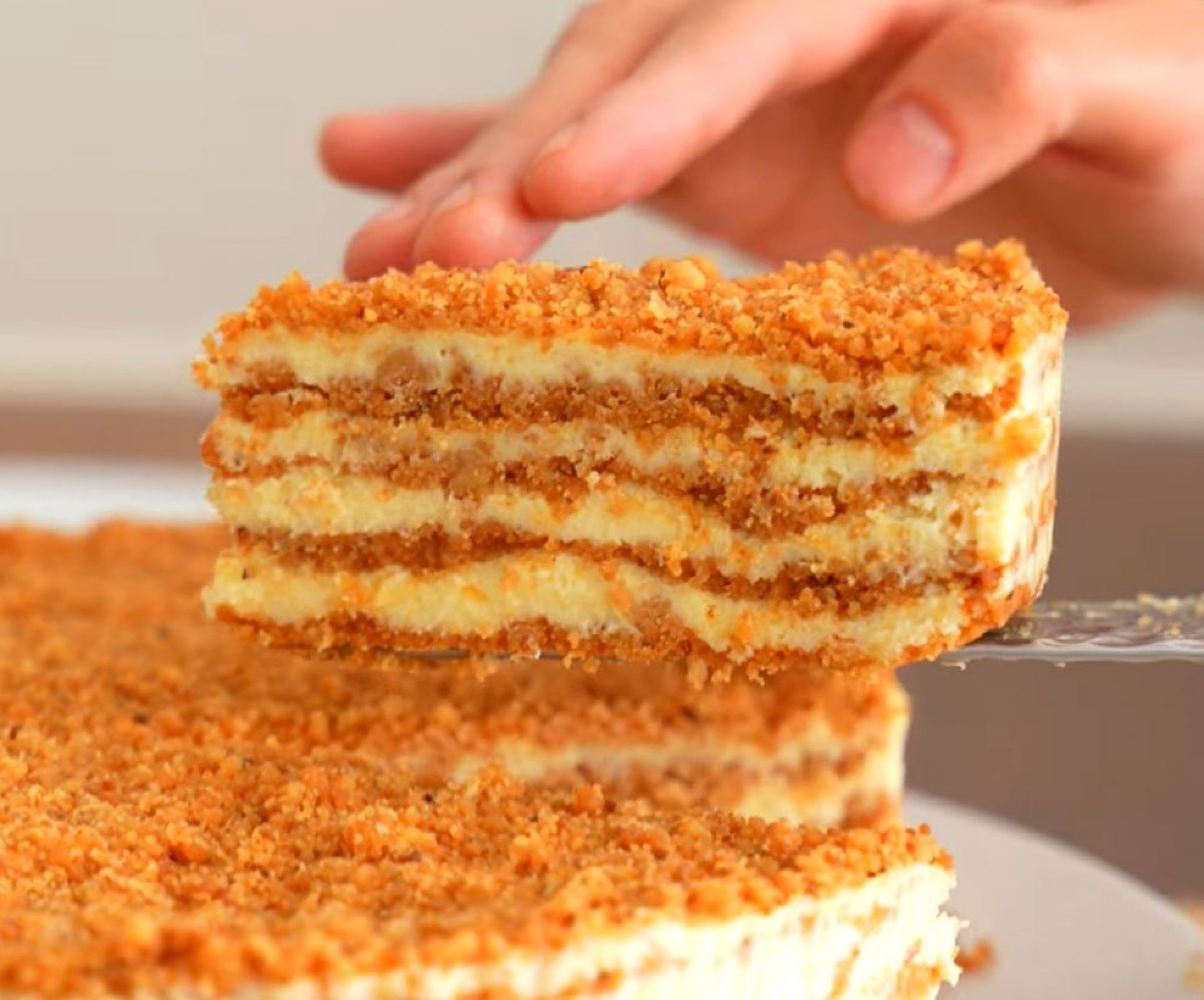 Печеночный торт в духовке – пошаговый рецепт приготовления с фото