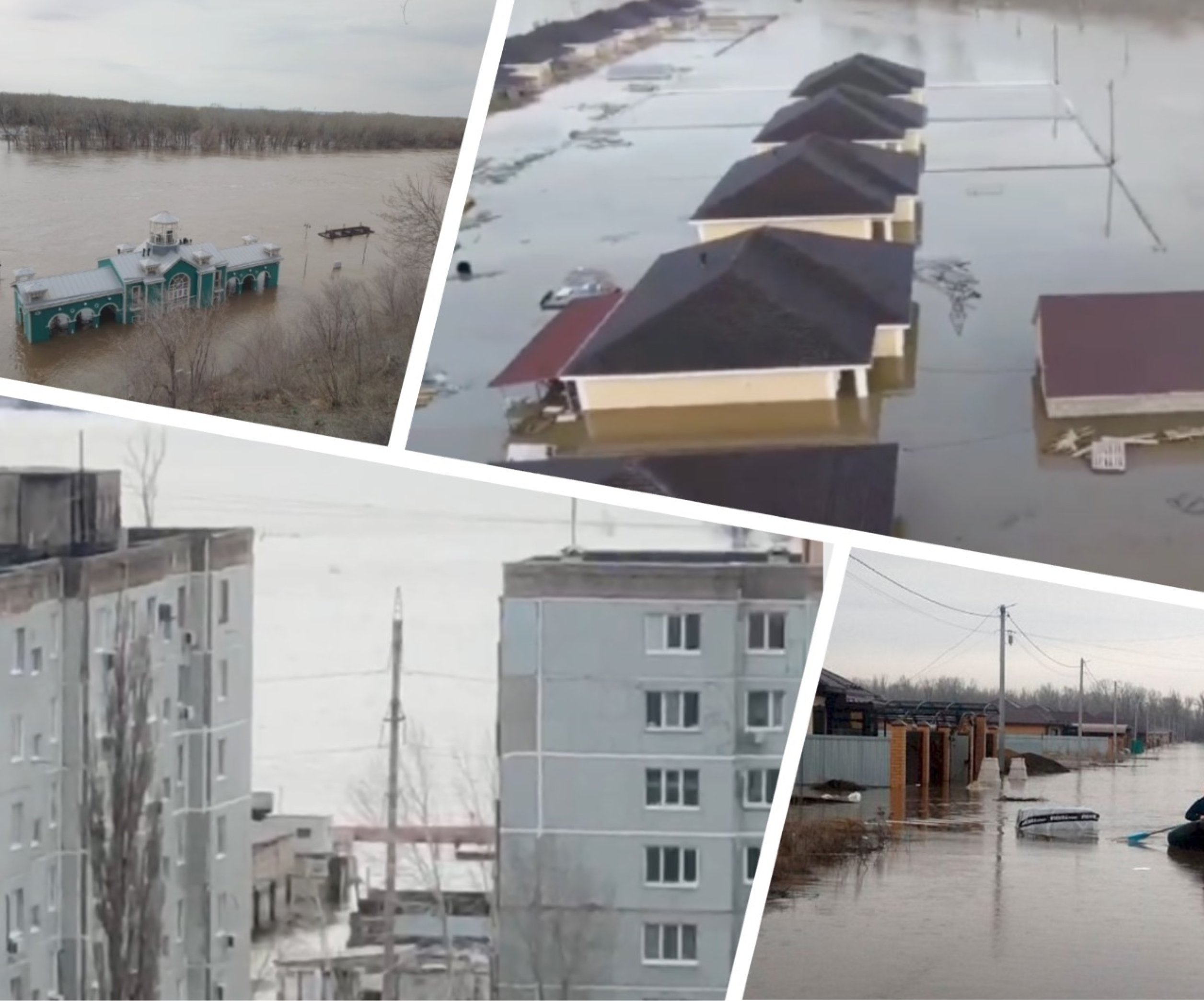 Оренбург затапливает - в городе объявлена эвакуация, видео - Телеграф