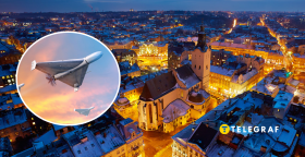 "Шахед" и ночной город