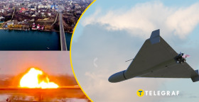 Мост в селе Маяки и "шахед"