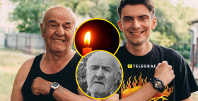 Их дуэт с внуком стал очень популярен в Украине