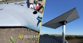 Старлинк устанавливают на дроны