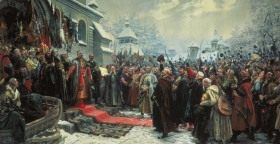 "Навеки с Москвой, навеки с русским народом". Картина Михаила Хмелько, 1651 год