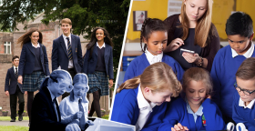 Без формы в школе в Британии делать нечего. Фото Коллаж "Телеграфа"