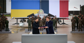 Володимир Зеленський та Еммануель Макрон